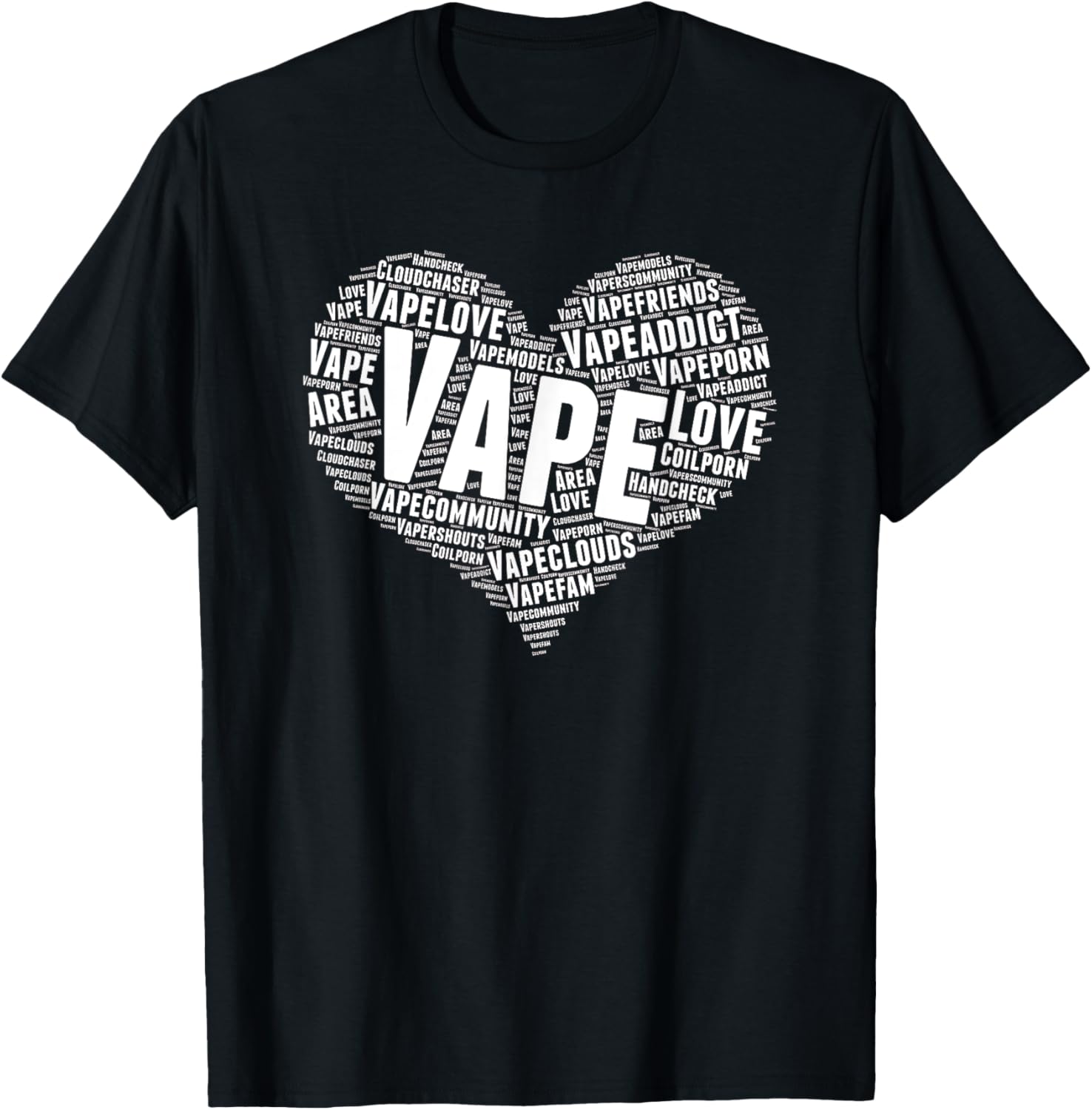 Vaping Shop - Koszulka męska z grafiką w stylu