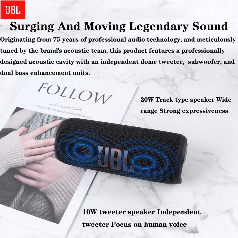 JBL Flip 6 IP67 Wodoodporny Be – Jbl Speaker Flip 6 recenzja i cena