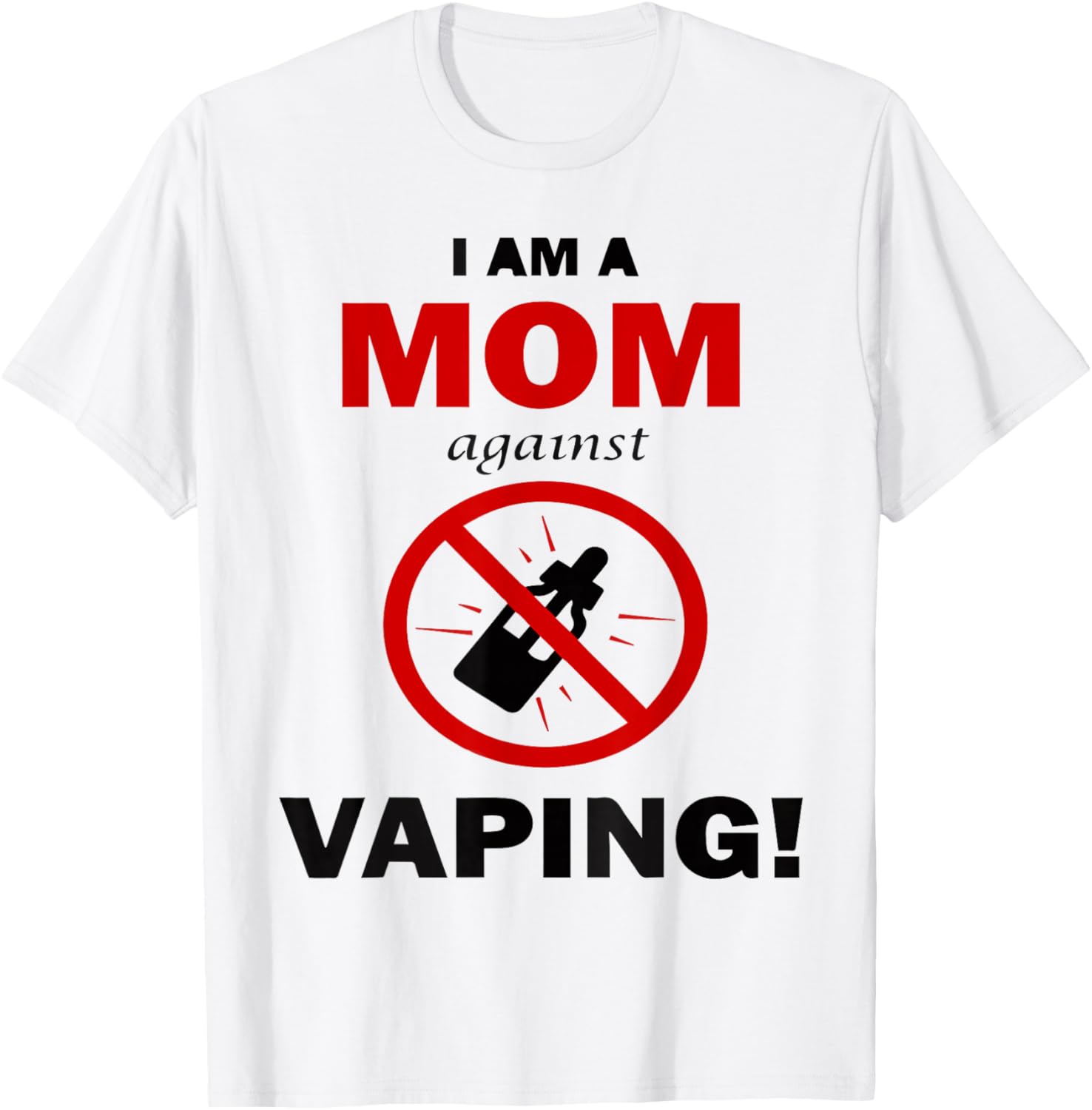Koszulka damska z grafiką: Mam – Vaping Shop recenzja i cena