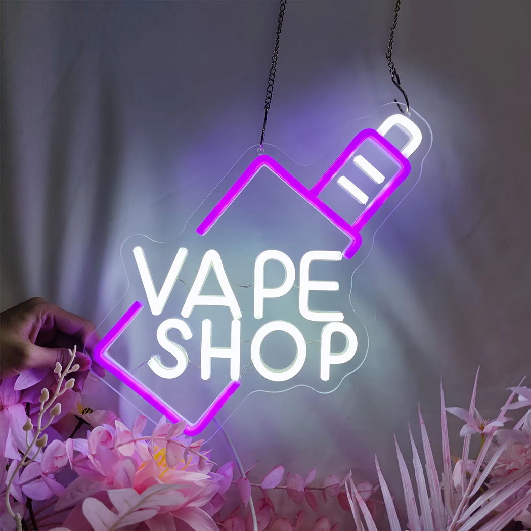 VAPE Shop LED Neon Sign Fit Fo – Vaping Shop recenzja i cena