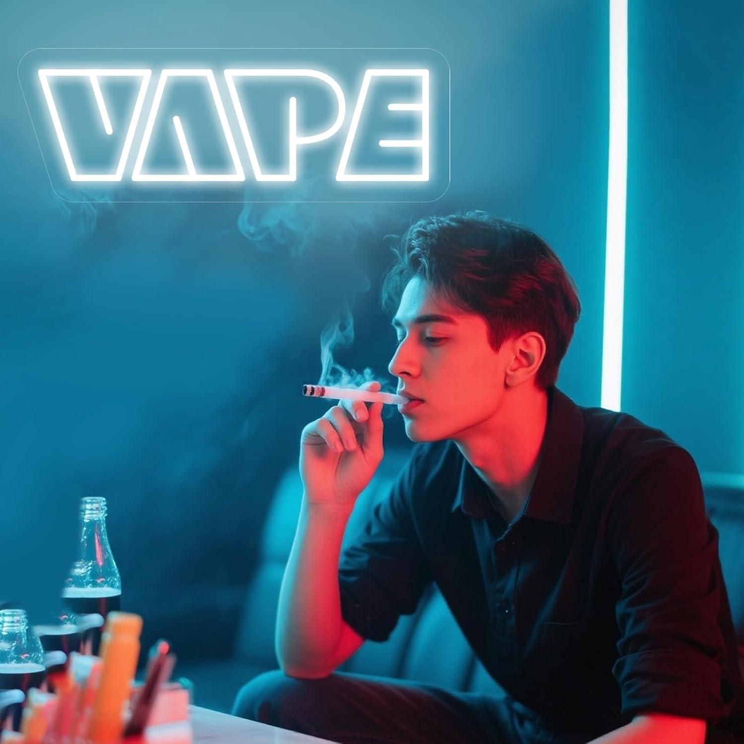 Neonowa tablica VAPE, ściemnia – Vaping Store recenzja i cena