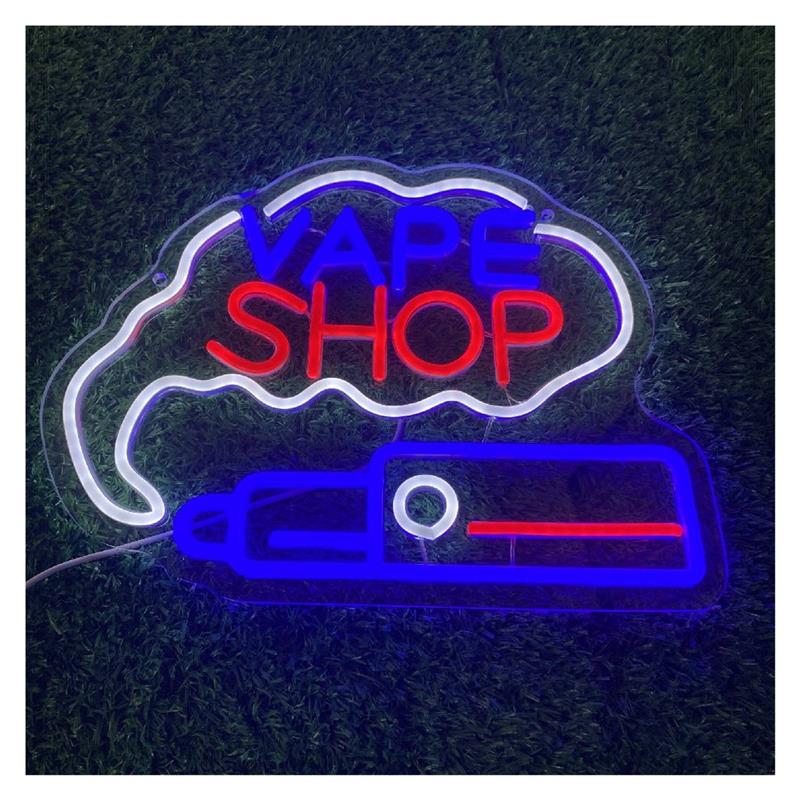 Neonowy szyld LED USB z możliw – Vaping Shop recenzja i cena
