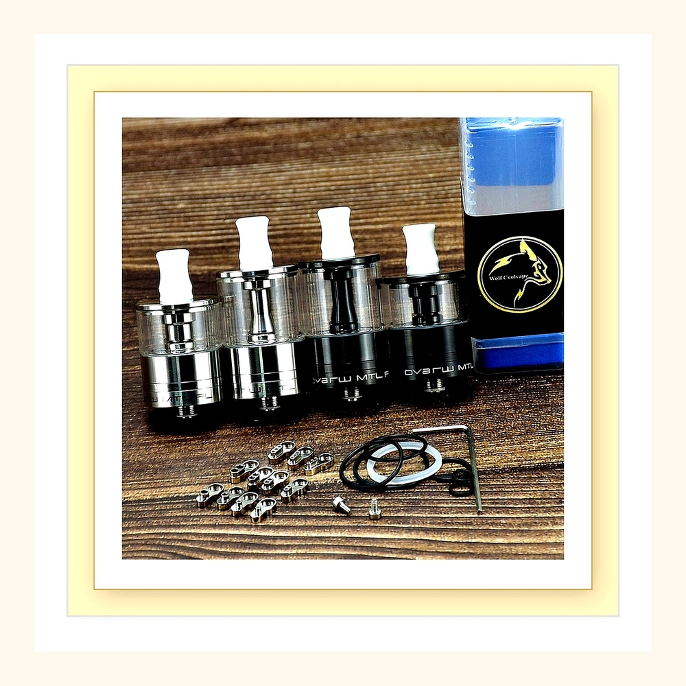 Dvarw MTL FL RTA 24mm Atomizer – Vape Coil Replacement recenzja i cena